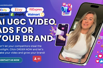 create top notch ai ugc ads for your product or service