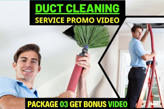 do cleaning service video or air duct cleaning service video