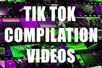 do funny compilation videos for youtube, tiktok, instagram