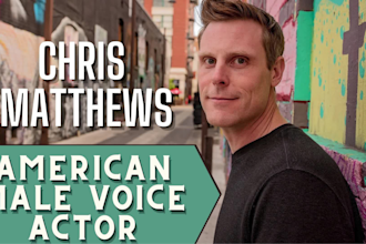 record a relaxed and casual american male voice over