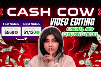 do automated cash cow faceless video editing, cash cow youtube, cash cow