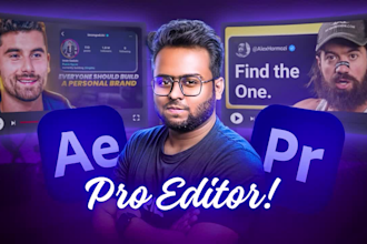 do vsl, talking head and travel video editing for you