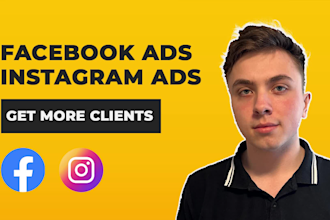 set up your facebook ads and instagram ads to increase your sales and leads
