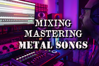 mix, master and produce all kinds of metal songs