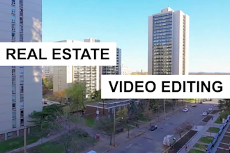 do real estate video editing