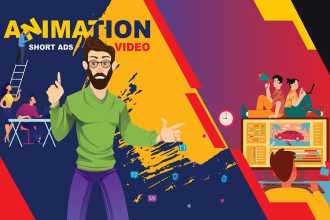 create animated marketing video or promotional   video ads