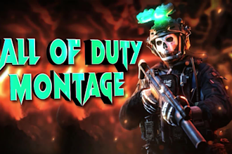 create a pro gaming montage for valorant, cod, cs2 and more