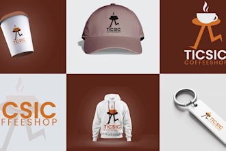 design a unique logo and professional brand identity guidelines