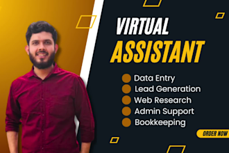 be your personal virtual assistant , canva design