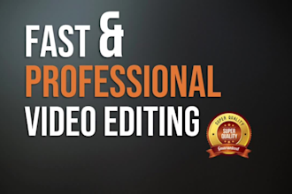 do professional editing for youtube vlogs, video editors