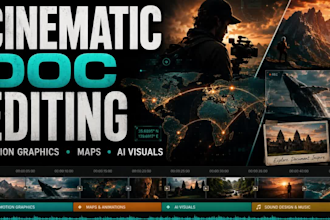edit youtube documentary videos professionally