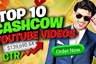 craft youtube automated and cash cow videos