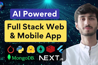develop ai applications with nextjs, nodejs, fastapi
