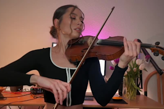 record professional HQ violin part for your track