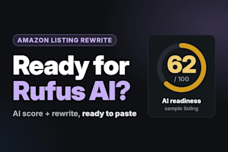 optimize your amazon listing for rufus ai, alexa shopping and cosmo algorithm