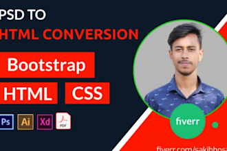 do psd to html conversion