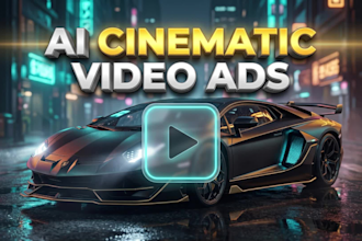 create cinematic ai generated commercial video ads