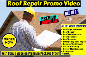 do roof repair video or roof damage roofing contractor video