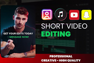 edit your instagram reels, tiktok and youtube shorts video editing