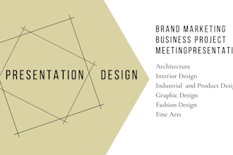 desing professional portfolio, business presentation