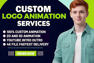 do logo animation youtube intro outro video