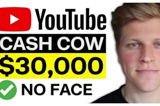 create top 10 cash cow faceless videos and cash cow youtube automation channel