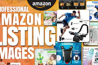design high quality amazon listing images amazon ebc and product photo editing