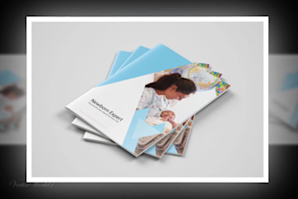 design modern brochure, company profile or annual report