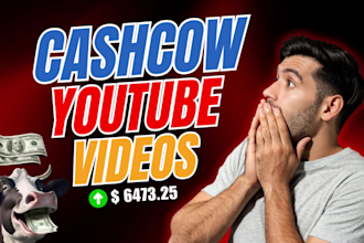create automated cash cow videos for a cash cow youtube channel