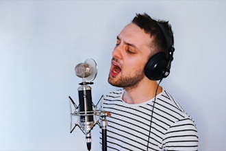 be your high emotional male indie, rock singer