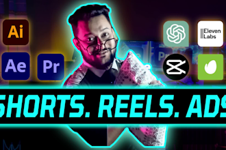 do video editing for tiktoks ads and social media reels