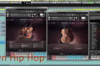 create strings section for your track
