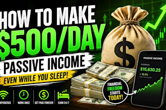 create custom youtube finance, finance cash cow videos for passive income