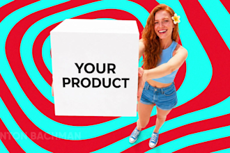 create a 2d animated product video ad for tiktok, shopify, amazon