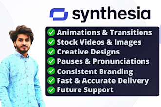 teach you to create and edit videos in synthesia