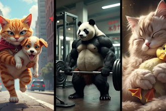 do ai animation story and ai video art and ai tiktok video