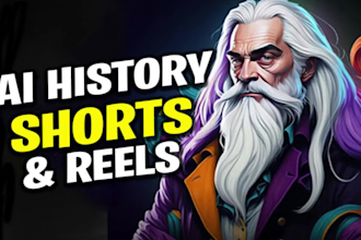 create ai history shorts and long videos