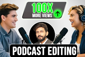 do multi camera podcast audio and video editing for youtube