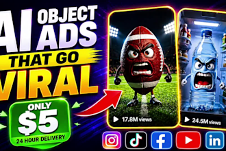 create viral veo3 ai talking object videos for social media