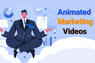 create animated marketing videos for products or services