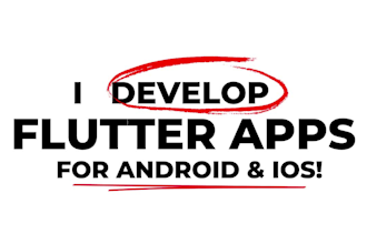 do mobile app development, android, ios app development, flutter app developer