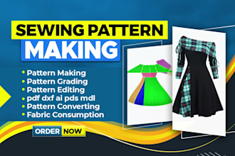 make sewing patterns and clothes patterns