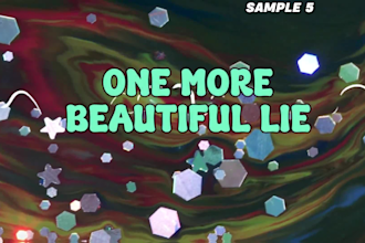 create an animated lyric video for your song