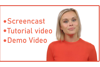 create top notch screencasts and video tutorials for your website or apps