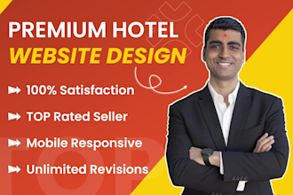 design a luxury website for hotel booking, vacation rental and airbnb website