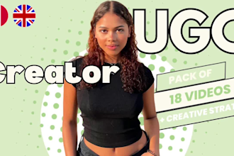 create premium ugc videos in french or english