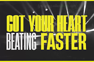 make a professional lyric video with custom design