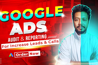 audit google adwords search ads PPC campaign for local business leads as expert