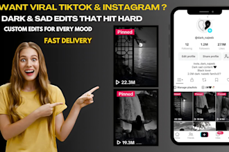 create viral romantic tiktoks instagram reels with dark emotional aesthetic