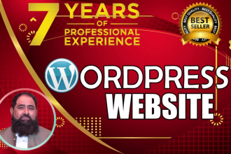 build wordpress website, wordpress, website design or blog
